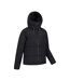 Womens/ladies toasty short padded jacket black Mountain Warehouse