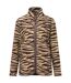 Veste Polaire Motif/style Imprimé Zèbre Frankie Femme Beige Regatta-2