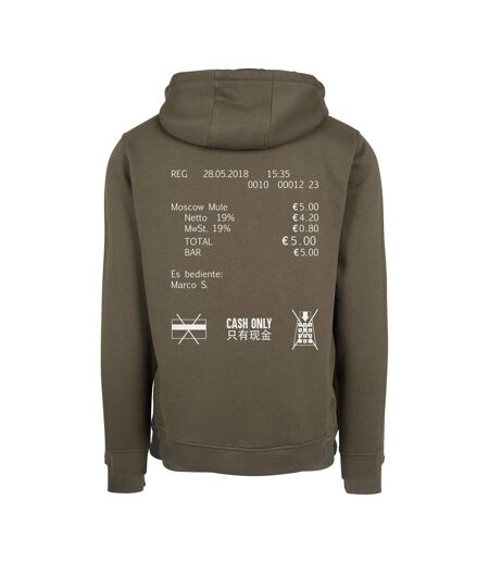 Sweat À Capuche Cash Only Pour Hommes Olive Mister Tee