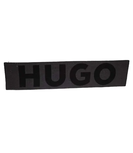 Écharpe Motif/style Logo Taille Unique Gris Hugo