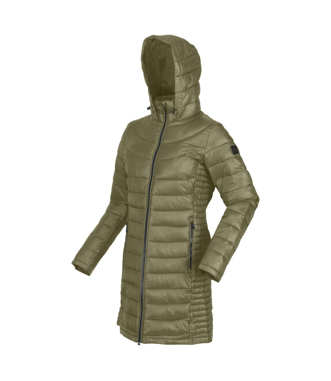 Parka andel femme vert kaki Regatta-3