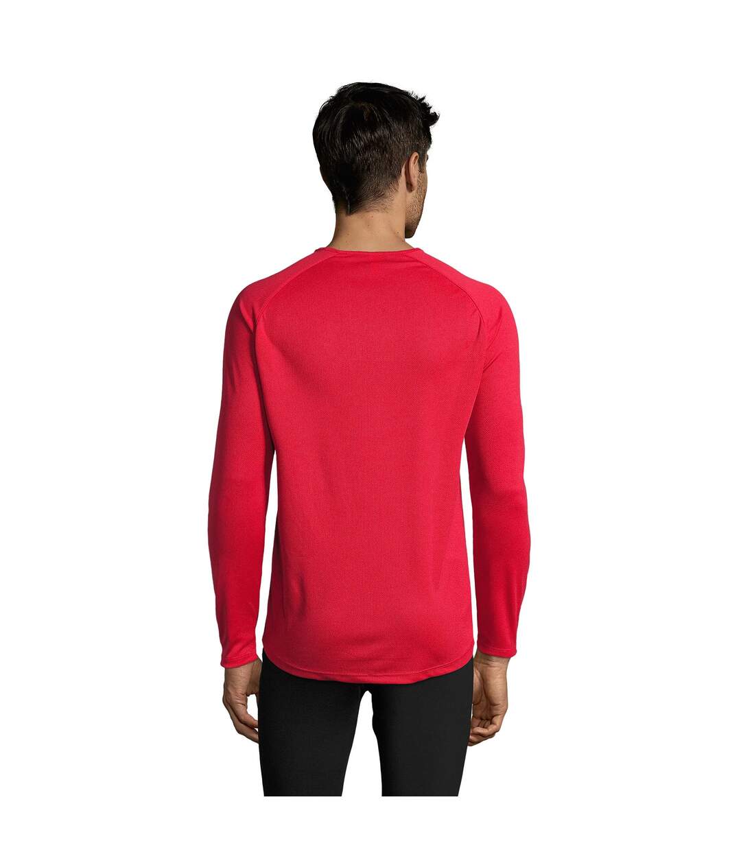 SOLS - T-shirt à manches longues PERFORMANCE - Homme (Rouge) - UTPC2903