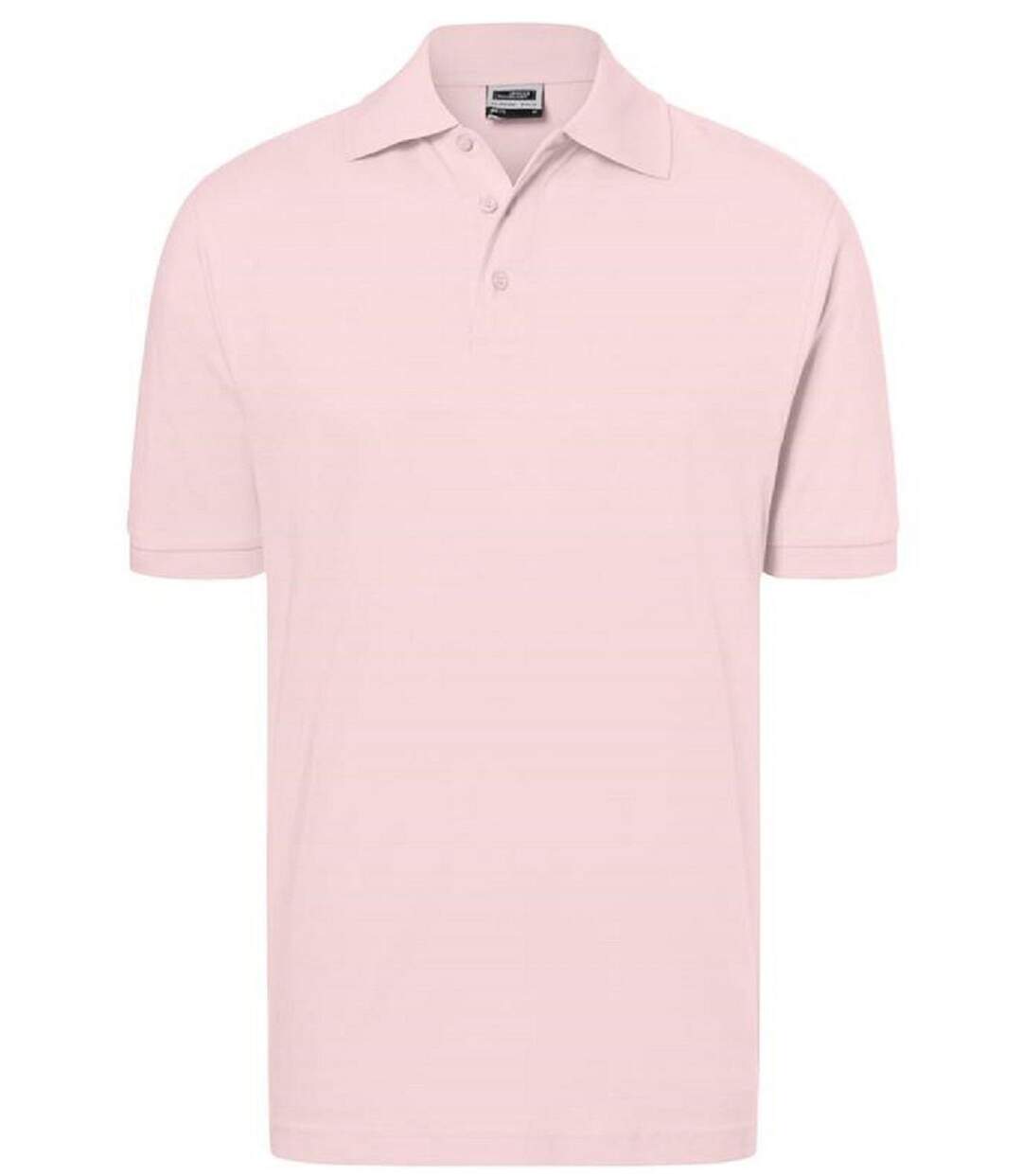 Polo manches courtes - Homme - JN070C - rose clair