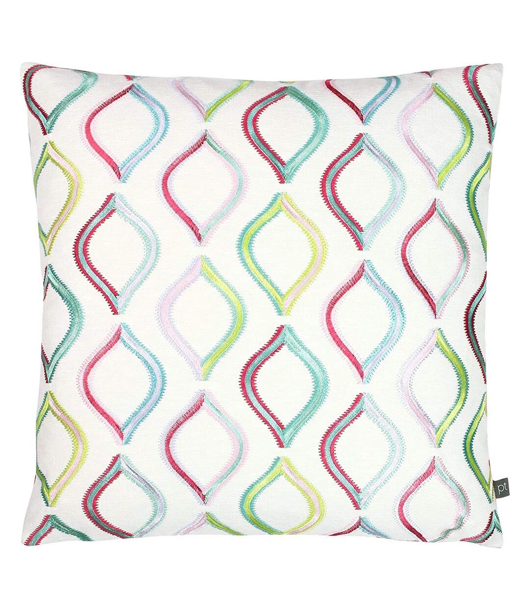 Spinning top embroidered cushion cover one size rainbow Prestigious Textiles-1