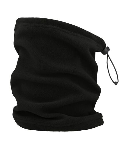 Unisex Adult Hotty Fleece Neck Warmer One Size Black Atlantis