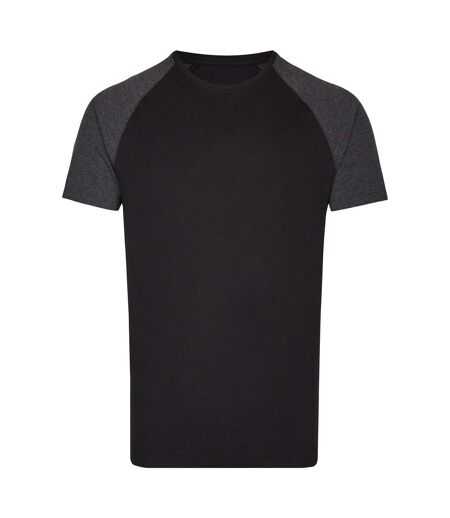 T-shirt My Mate Homme Noir Noir Chiné Miners Mate