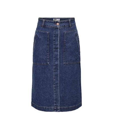 Jupe bleu femme jdy olivia - l