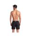 Mens Fundamental Swimming Trunks Black White Arena-2