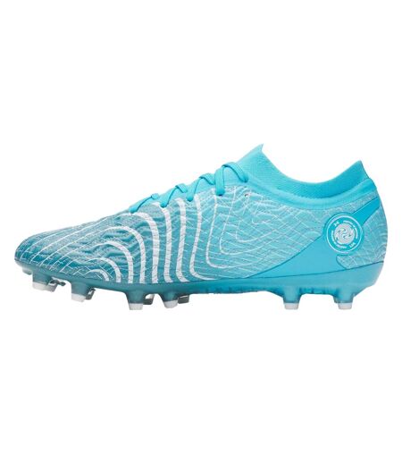 Mens Firm Ground Football Boots Blue White Under Armour