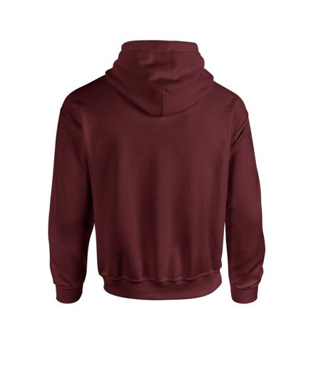 Sweat À Capuche Adulte Pourpre Gildan