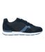 Mens Leather Low Running Flat Trainers Desert Sky Tommy Hilfiger-1