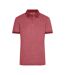 Polo Homme Bordeaux Chiné Bordeaux Chiné James And Nicholson-1