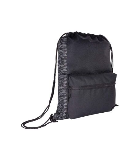 Aware Reflective Rpet Drawstring Bag One Size Black XD Collection