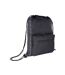 Aware Reflective Rpet Drawstring Bag One Size Black XD Collection-3