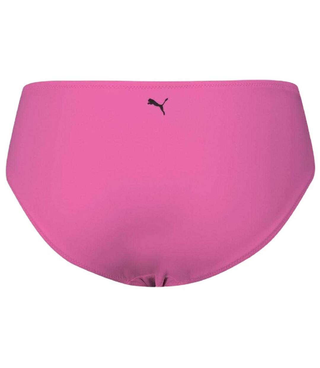 Womens/ladies Hipster Briefs Fluorescent Pink Puma-2