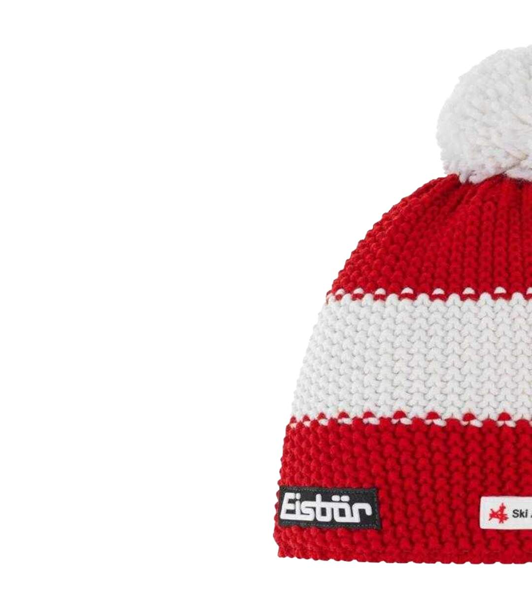 Bonnet Motif/style Étoile Blanc Rouge Eisbar-3