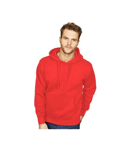 Casual Classic Mens Pullover Hood (Red)