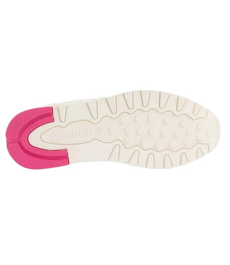 Baskets classic femme blanc / bleu Reebok