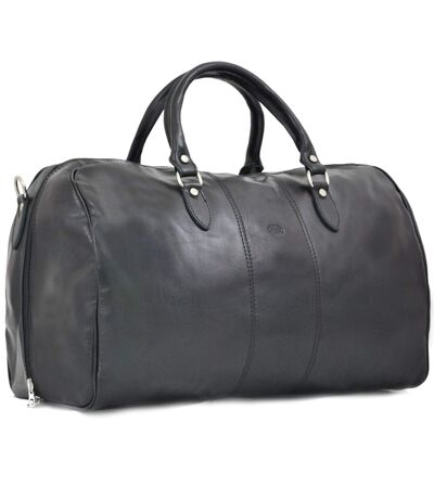 Katana - Sac de voyage en cuir - noir - 6496