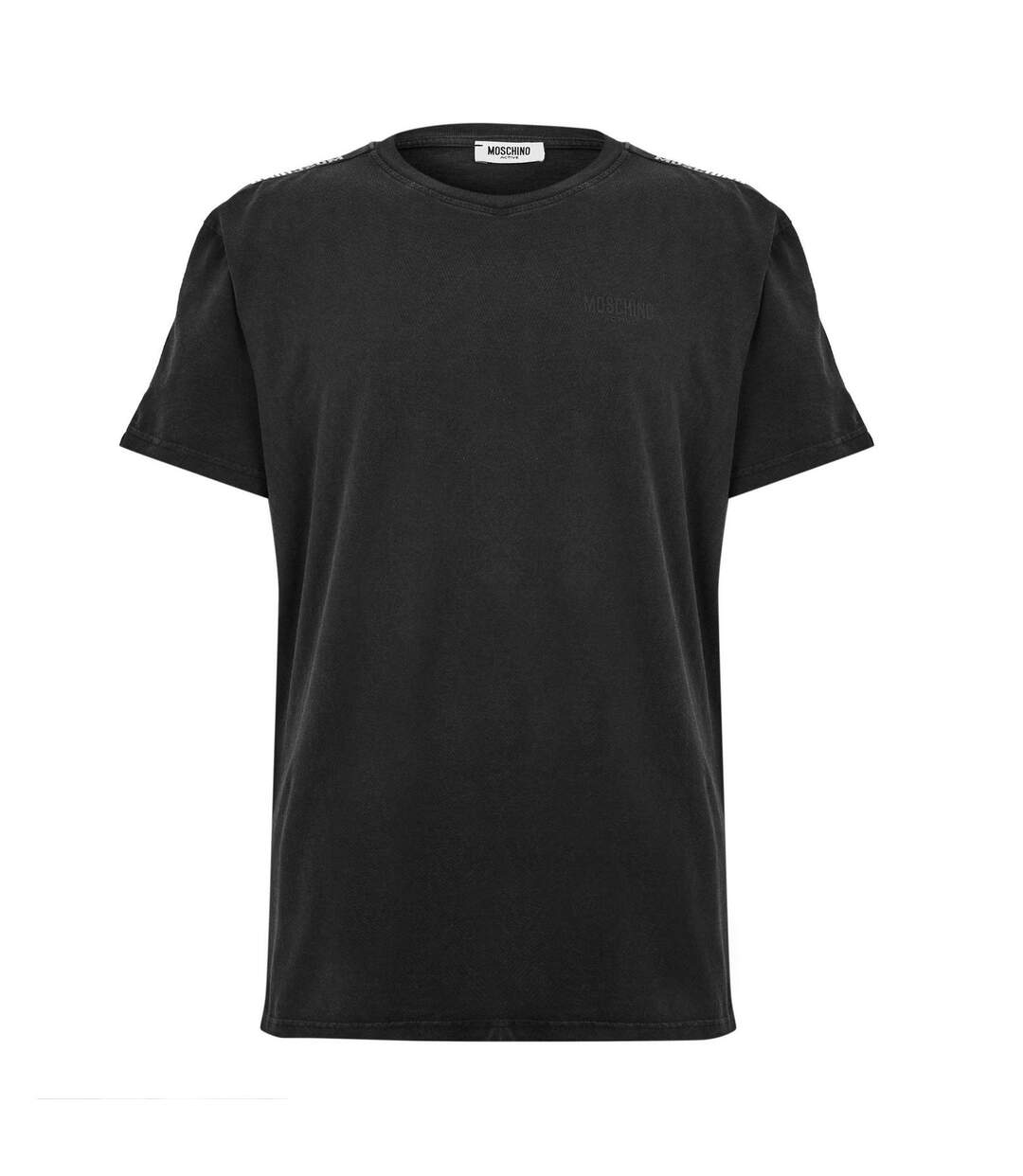 T-shirt Homme Noir Moschino-2