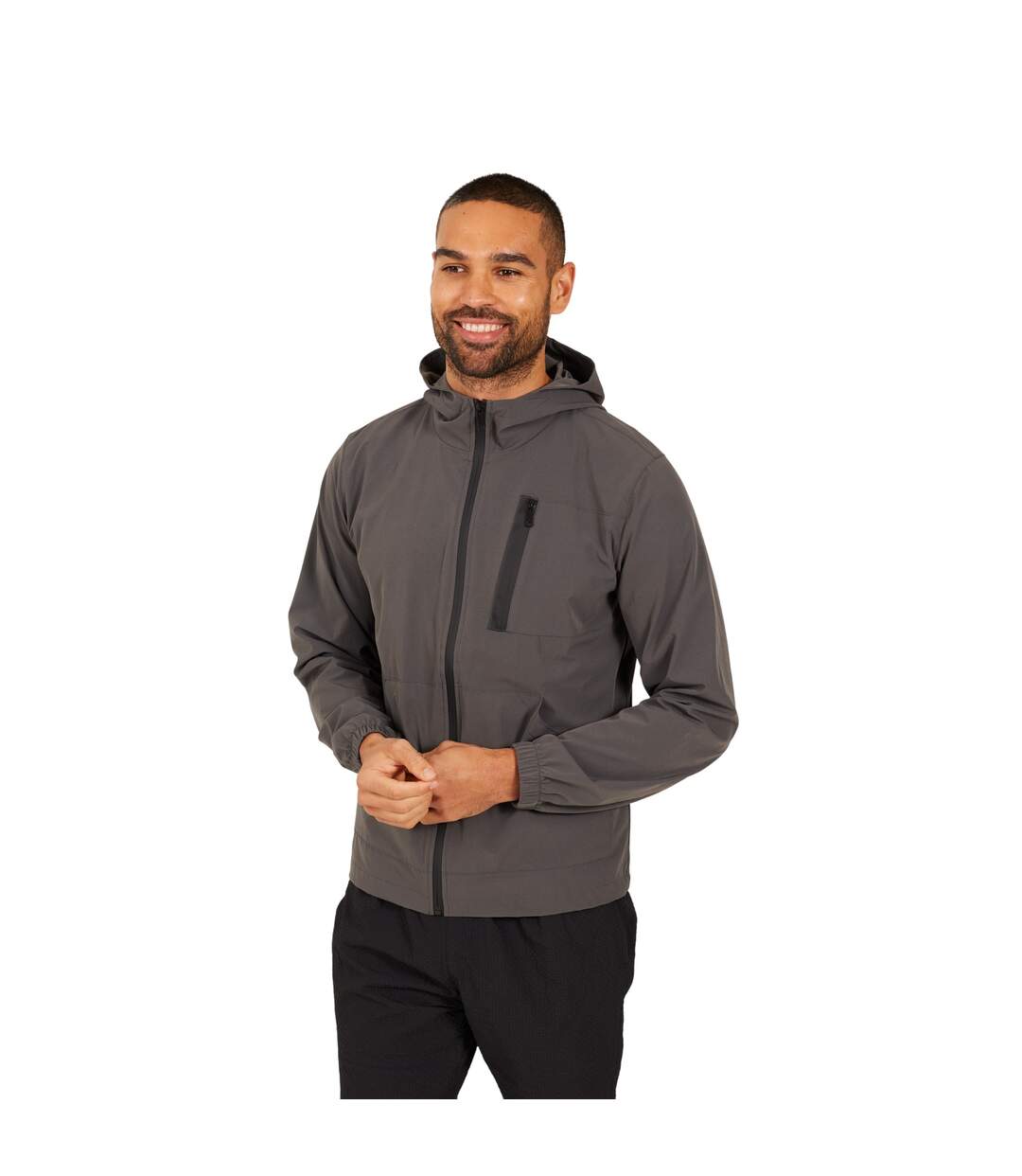 Veste À Capuche Homme Gris Brave Soul-2