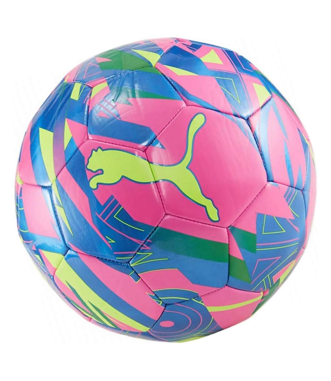 Ballon De Foot Graphic Energy Taille 5 Bleu Rose Puma-2