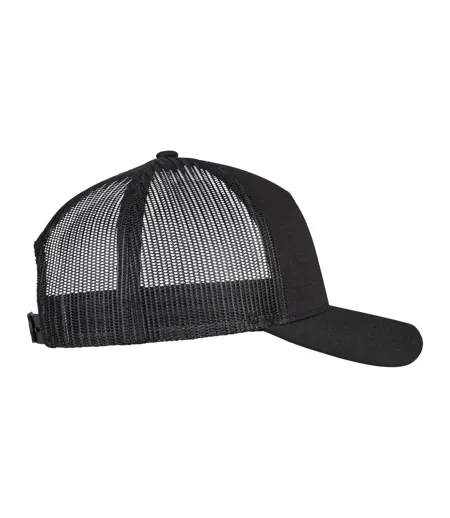 Casquette Trucker Motif/style Rétro Adulte Noir Flexfit