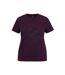 T-shirt Motif/style Imprimé Femme Violet Sombre Karrimor-1
