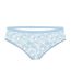 Lot de 3 slips femme  en coton uni et imprimé ceinture fine 2cm Pck1 Pierre Cardin-5