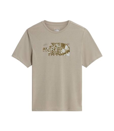 T-shirt Motif/style Logo Foundation Homme Gris Pierre The North Face