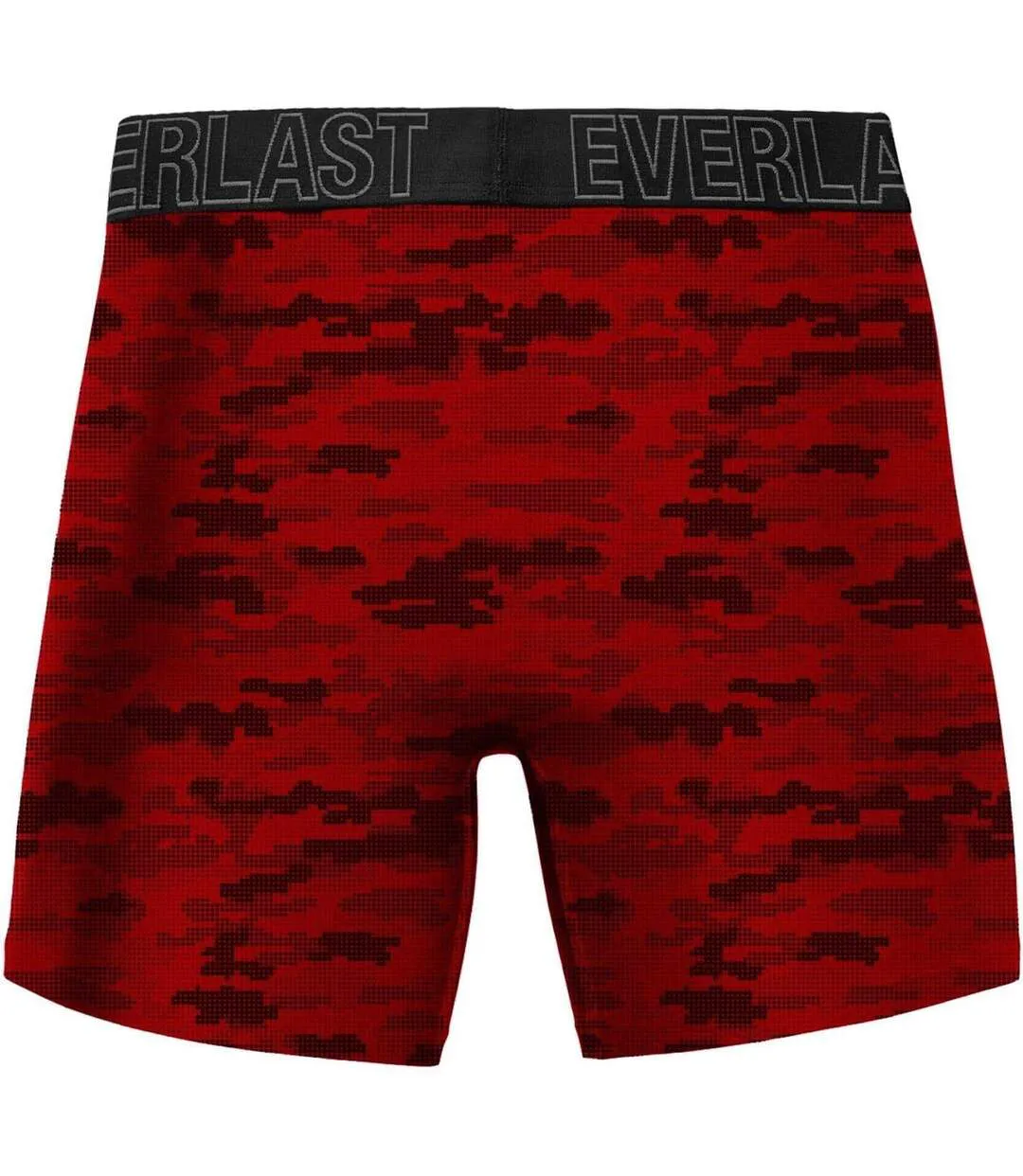 Mens Camouflage Flexible Boxer Briefs Red Black Everlast-2