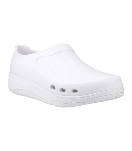 Sabots work high-performance femme gris / blanc FitFlop