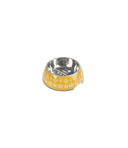 Gamelle pour Chien & Chat Ethnic 14cm Moutarde