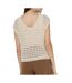 Pull beige femme jdy ellis reversible-2
