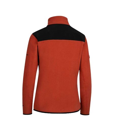 Veste polaire arcade at femme rouge rouille Trespass