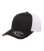 Casquette Trucker Motif/style Deux Tons Noir Blanc Flexfit-1