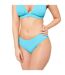 Bas De Maillot De Bain Motif/style Texturé Femme Turquoise Pâle Be You-4