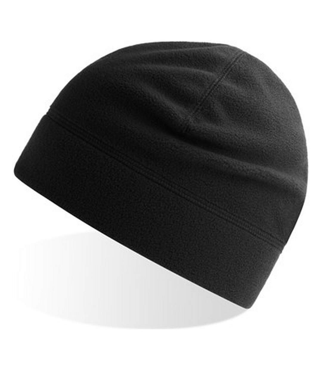 Unisex adult birk recycled polyester beanie black Atlantis-3