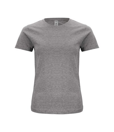 Clique Womens/Ladies Cotton T-Shirt (Grey Melange)