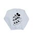 Disney Sweatshirt Mickey Mouse Shake Femme/Ladies (Blanc) - UTBI28578-1