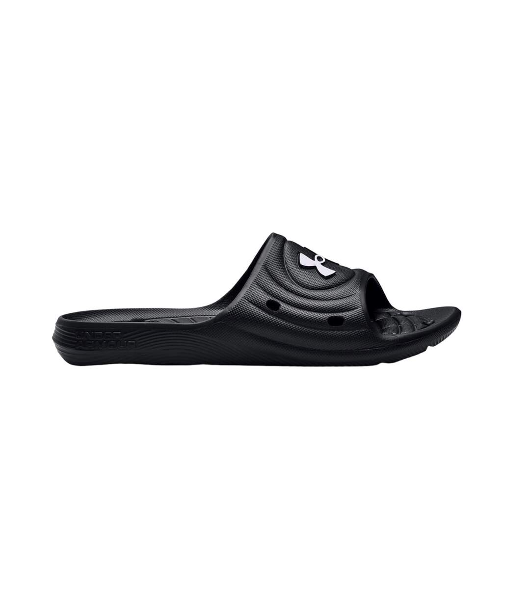 Unisex adult locker iv sliders black/white Under Armour-3