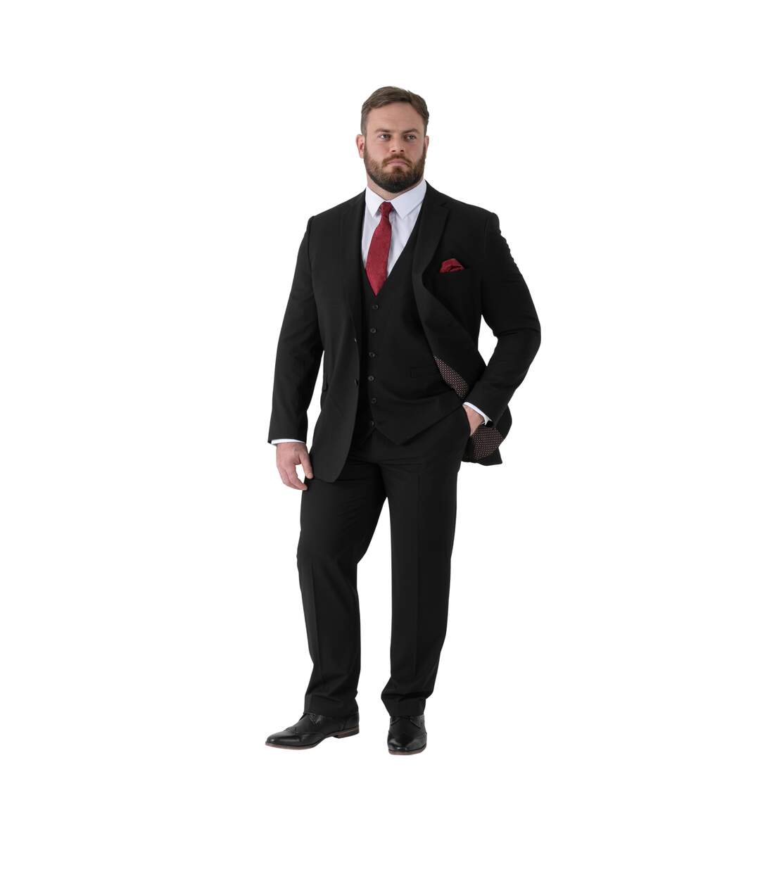 D555 Veste De Costume Cintrée Et Extensible Ted Homme Bleu Marine Duke-2