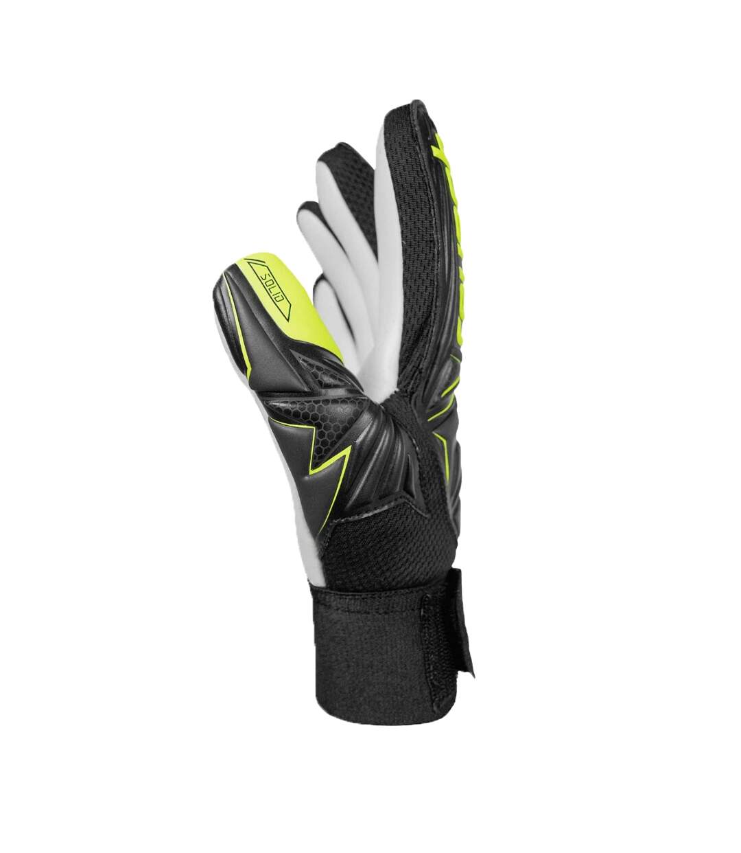 Gants De Gardien De But Attrakt Starter Solid Enfant Noir Reusch-3