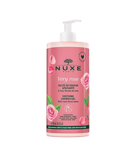 Gelée de douche apaisante nuxe rose 750ml - 750ml