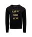 Christmas Shop Womens/Ladies Christmas/New Year Sweater (Black) - UTRW7424