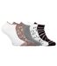 Lot de 5 paires de chaussettes courtes femme à motif PC 0375 pack A Pierre Cardin-1