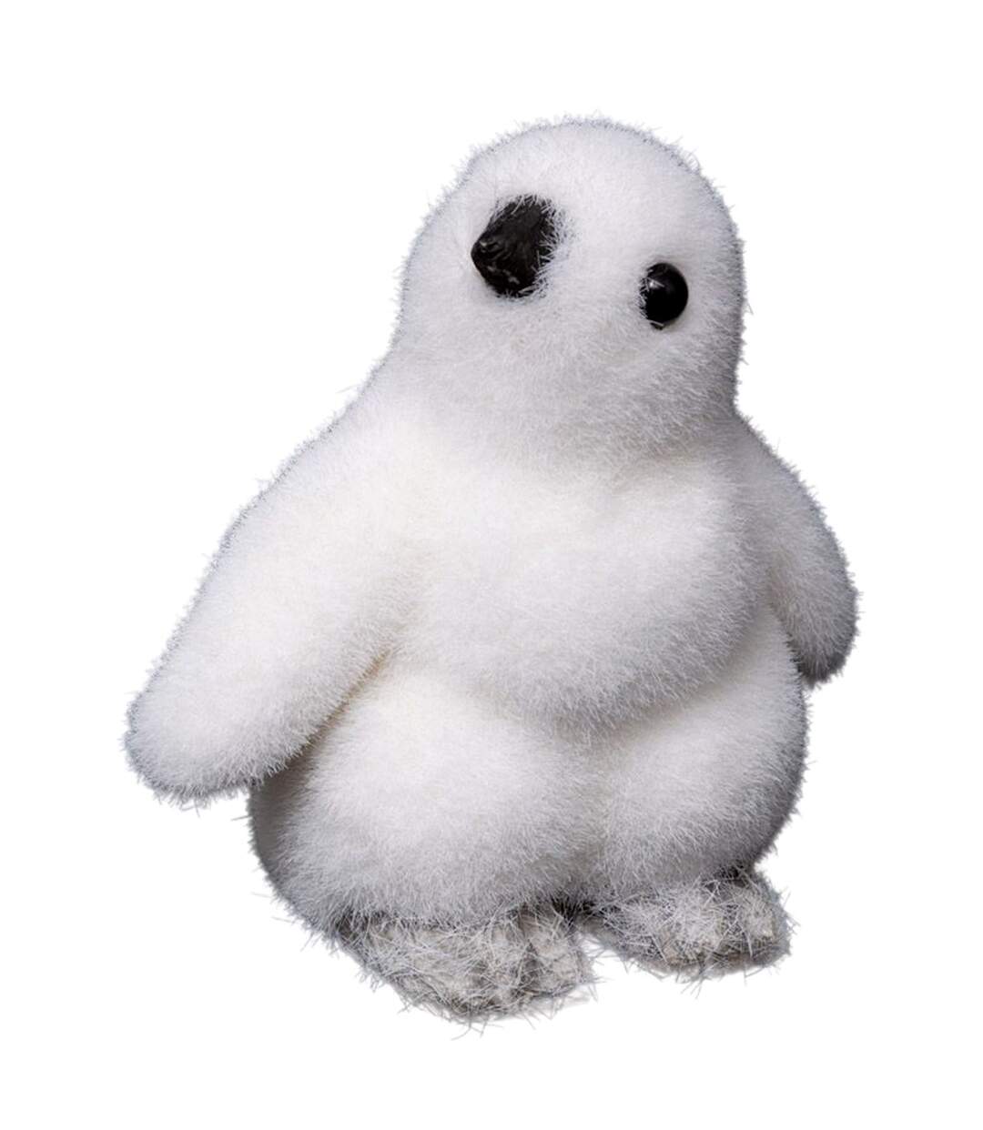 Pingouin Tourné Manteau 15cm Blanc-1