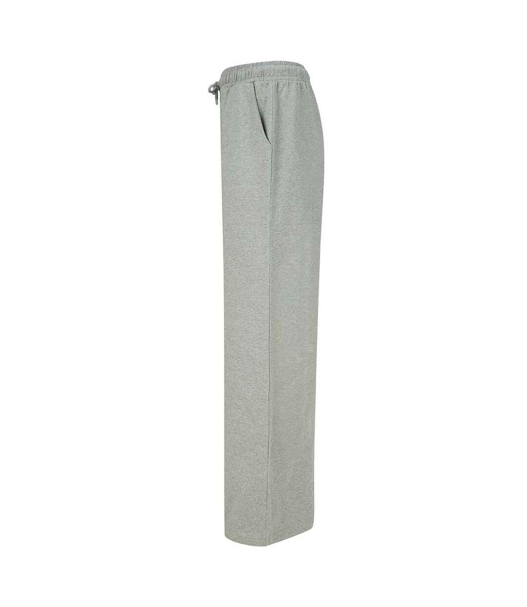 Pantalon de jogging femme gris chiné SF