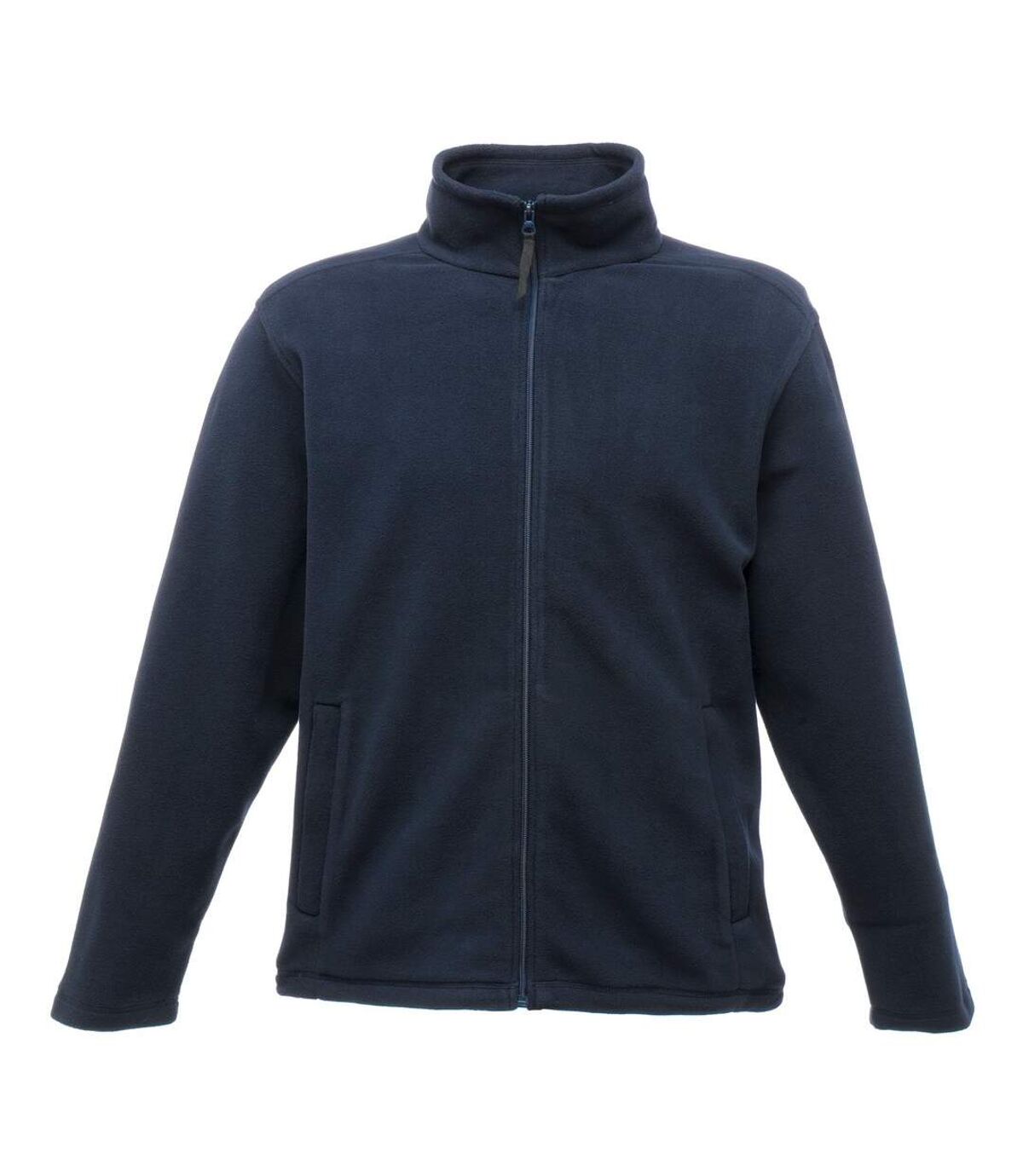 Regatta Mens Plain Micro Fleece Full Zip Jacket (Layer Lite) (Dark Navy) - UTRG1551