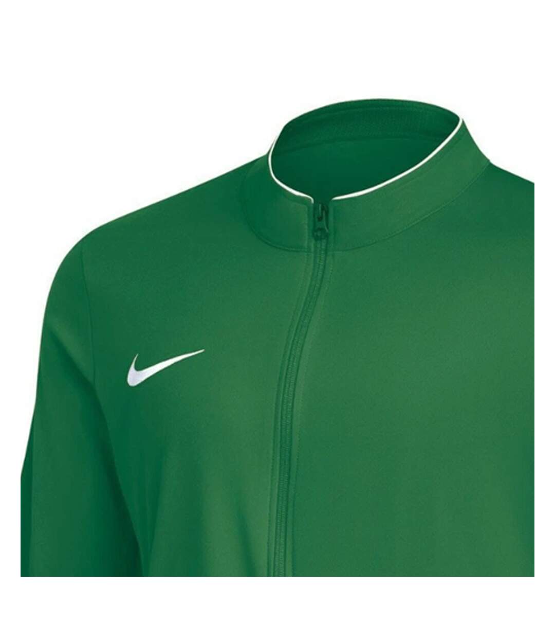 Veste De Survêtement Manches Longues Motif/style Passepoil Contrasté Park Homme Vert Nike-3